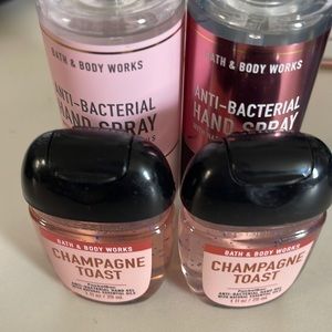 COPY - 3 Champagne Toast hand sanitizer/spray and 1 Thousand Wishes hand spray